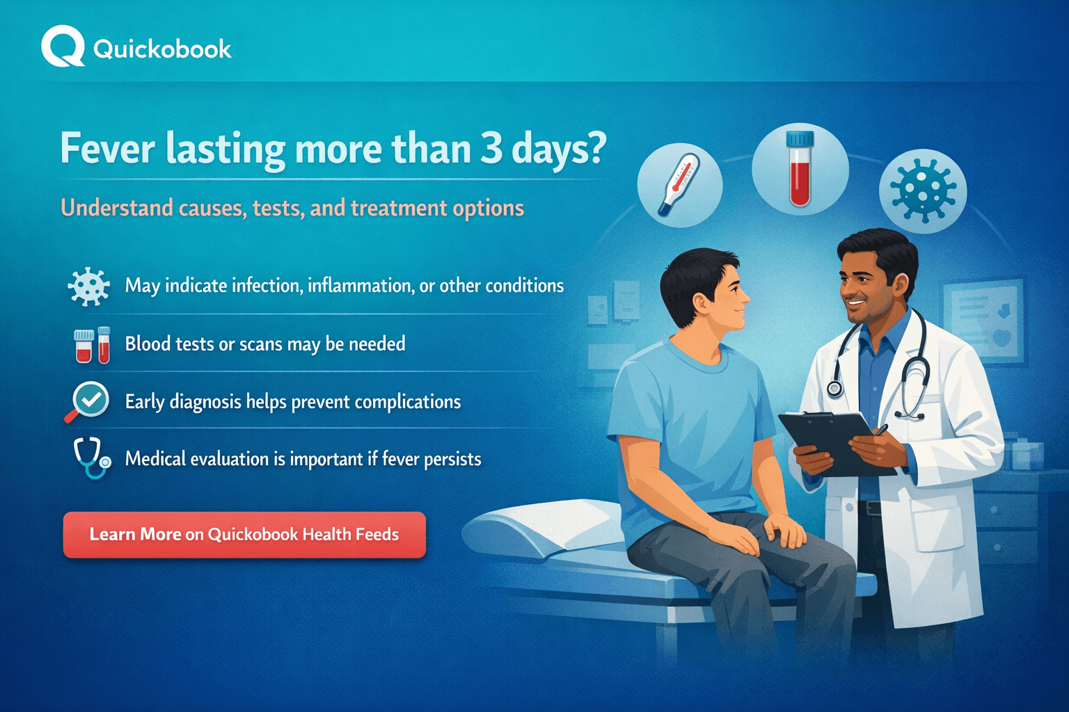 Fever For More Than 3 Days: Causes, Tests & Treatment