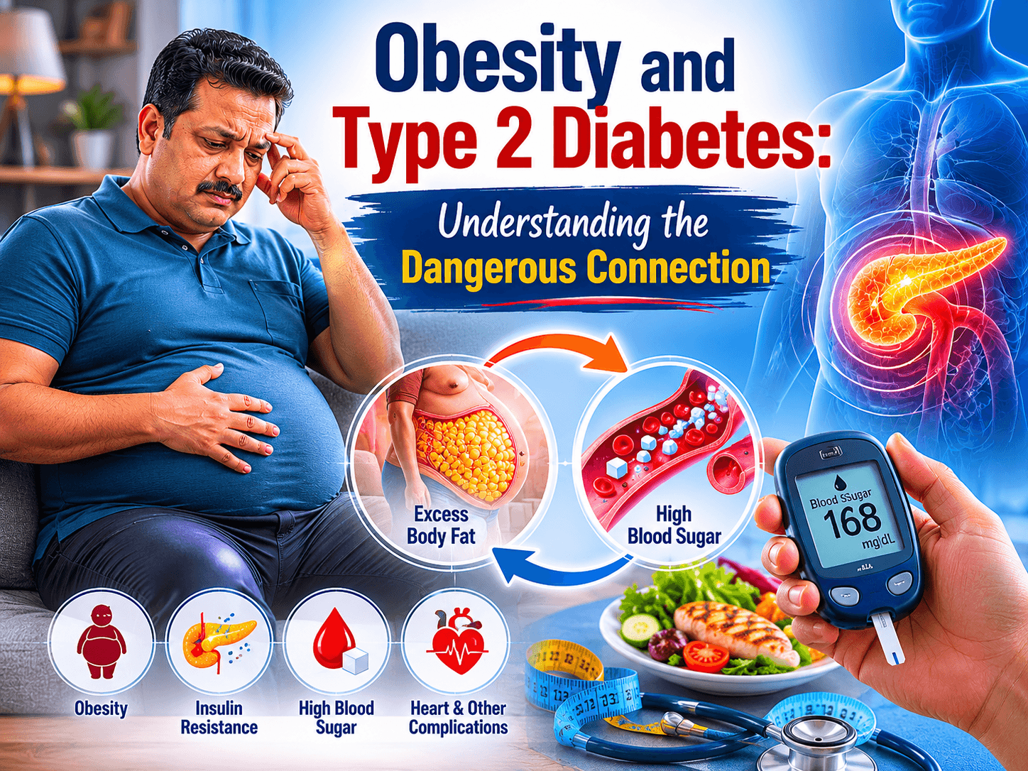 Obesity And Type 2 Diabetes: Understanding The Dangerous Connection